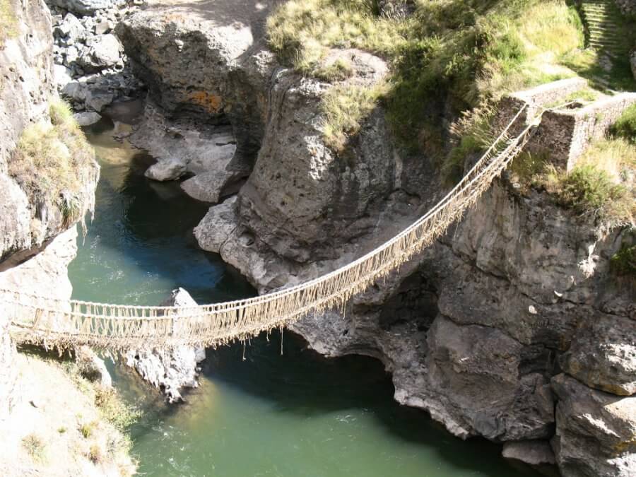 Мост Кешва Чака в Перу